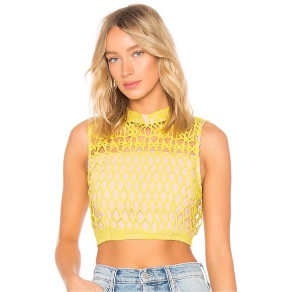 REVOLVE x ENDLESS ROSE Guipure Lace 2 Piece Crop Top and Skirt - Picture 7 of 11